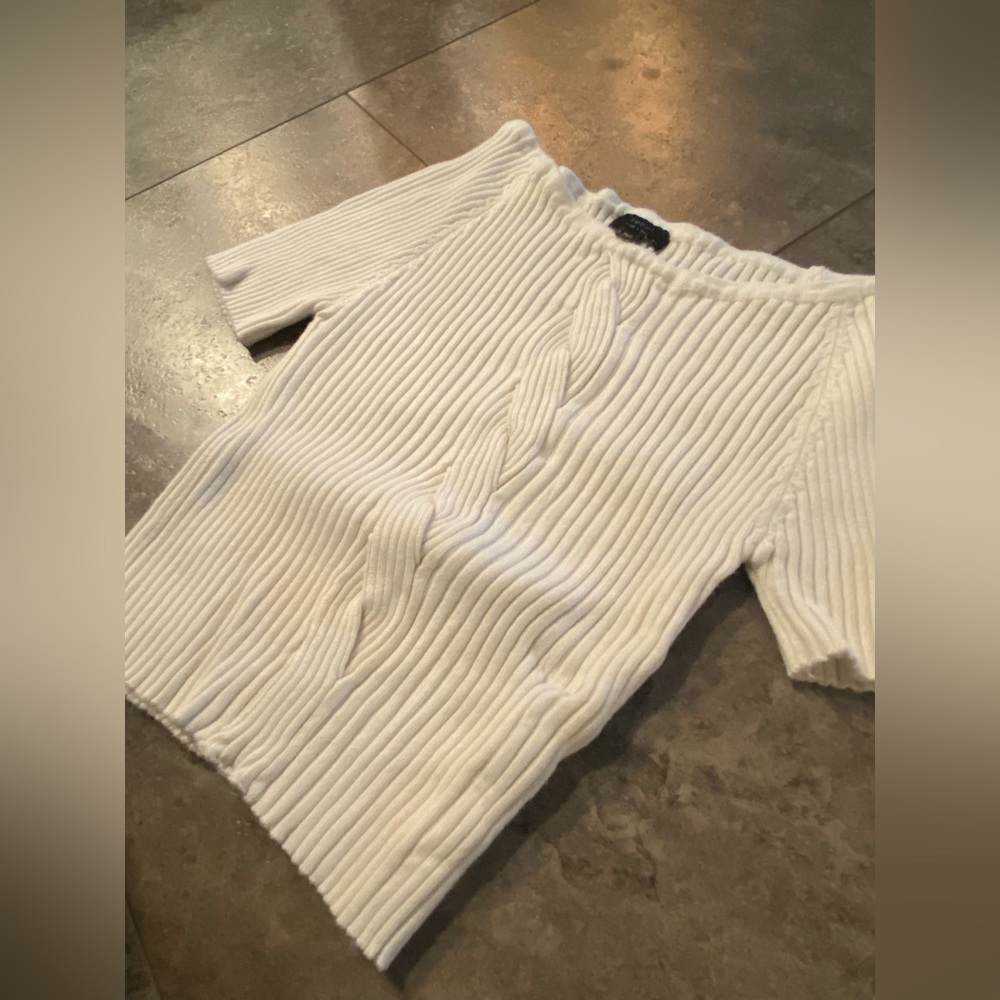 Debut stretch knit top